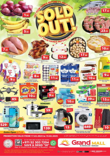 UAE - Sharjah / Ajman Grand Hyper Market offers in D4D Online. Al Musallah - Sharjah. . Till 19th February