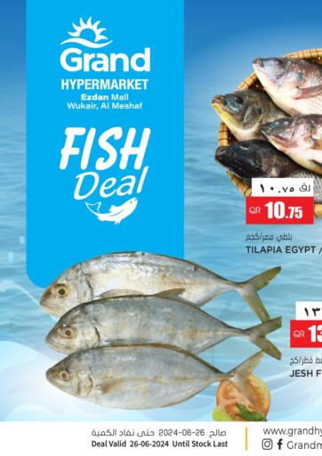 Qatar - Al Rayyan Grand Hypermarket offers in D4D Online. Fish Deal. . Only on 26th June