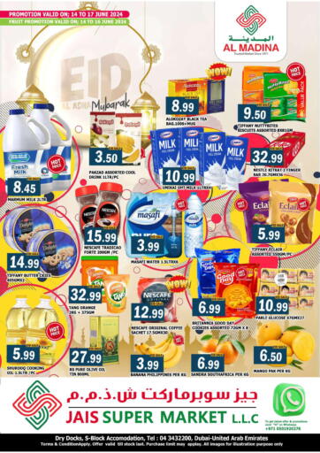 UAE - Dubai AL MADINA (Dubai) offers in D4D Online. Jais Supermarket - Dry Docks. . Till 17th June
