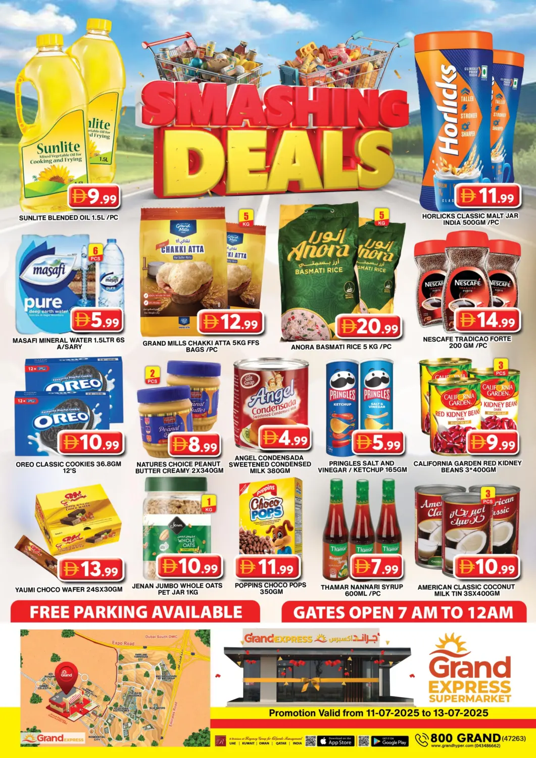 UAE - Dubai Grand Hyper Market offers in D4D Online. Grand Express Supermarket. . Till 13th July