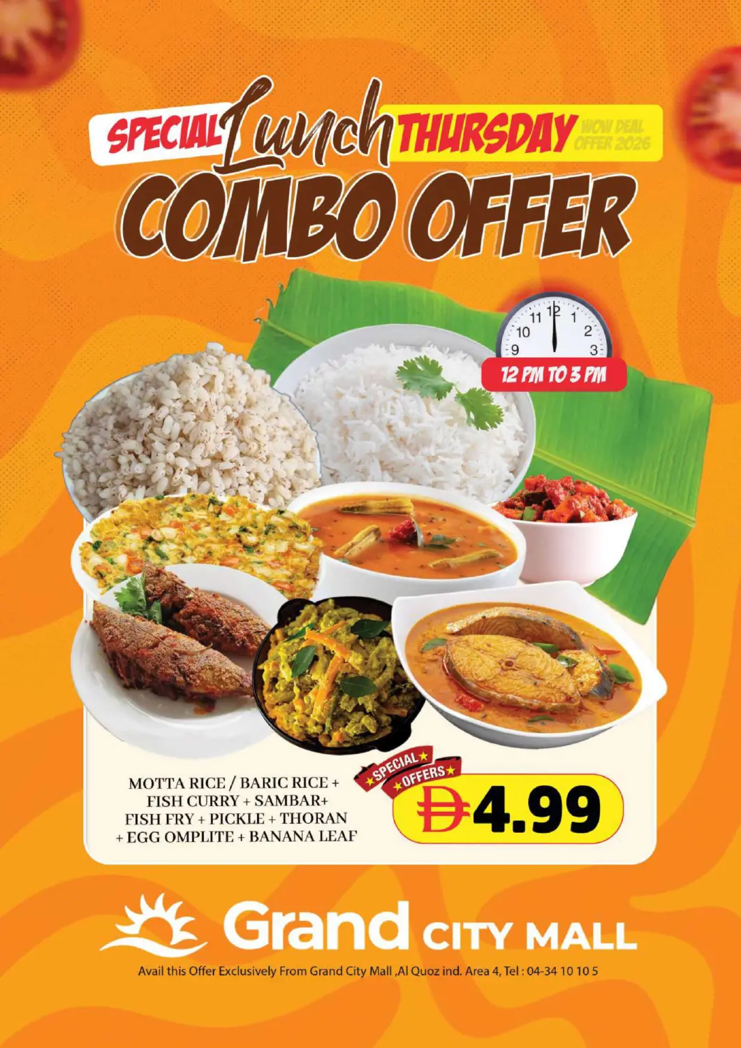 UAE - Dubai Grand Hyper Market offers in D4D Online. Grand City Mall, Dubai. . Only On 19th February