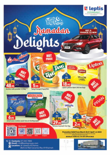UAE - Ras al Khaimah Leptis Hypermarket  offers in D4D Online. Ramadan Delights. . Till 2nd April