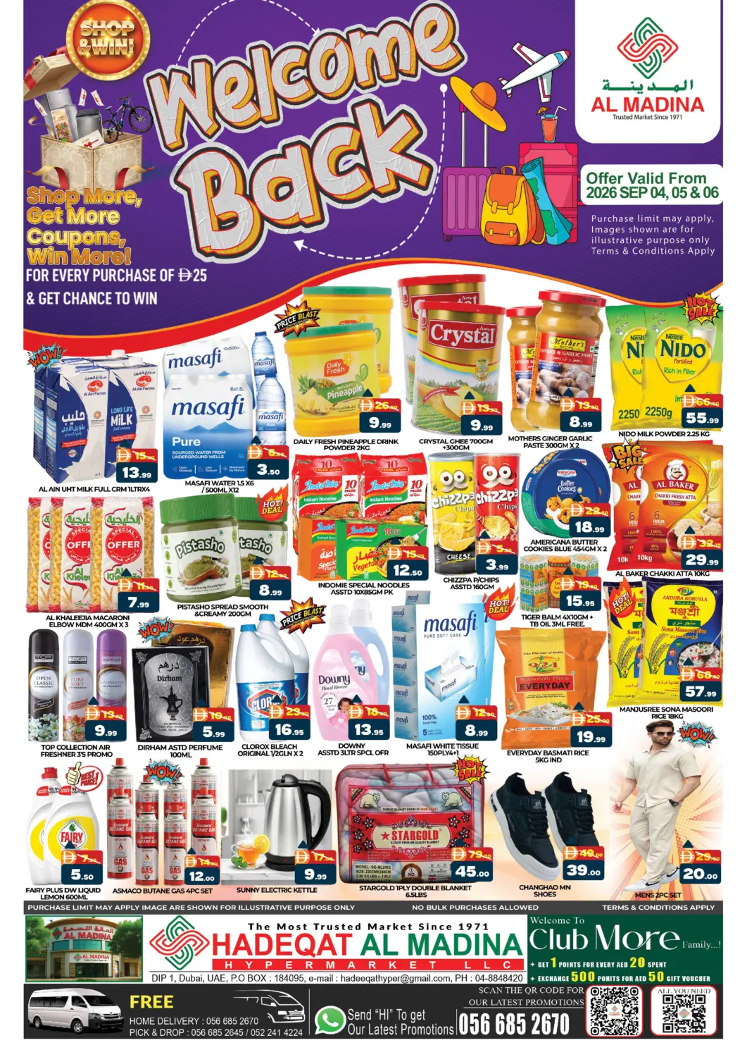 UAE - Dubai AL MADINA (Dubai) offers in D4D Online. Hadeqat Al Madina. . Till 6th September