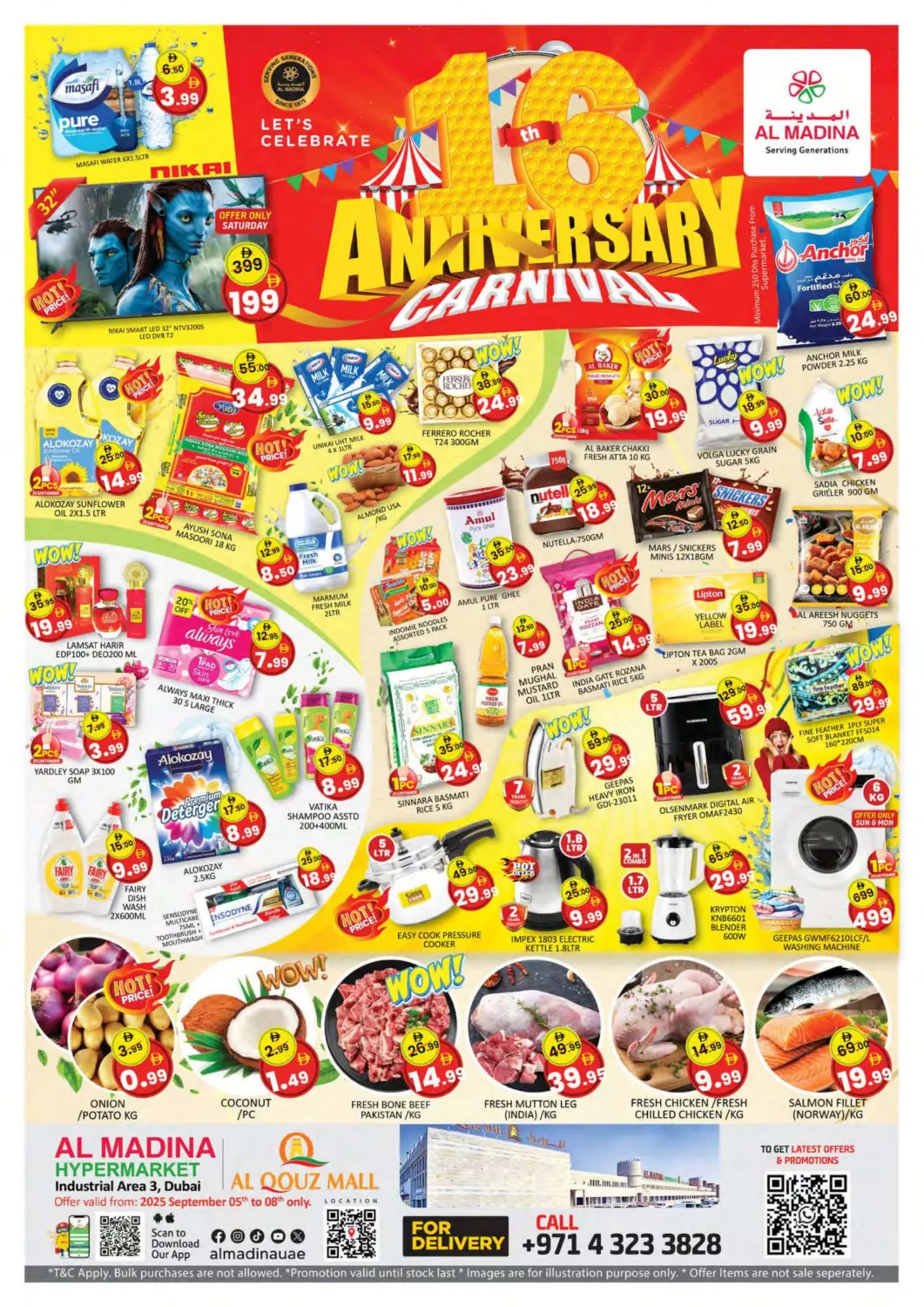 UAE - Dubai Al Madina  offers in D4D Online. Al Quoz Mall - Dubai. . Till 8th September