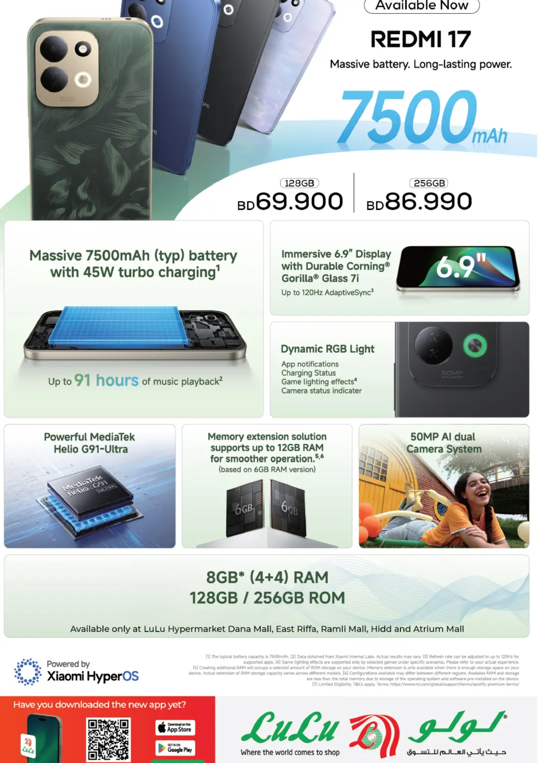 Bahrain LuLu Hypermarket offers in D4D Online. Special Offer. . Until Stock Last