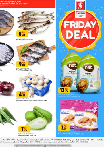 Qatar - Doha Safari Hypermarket offers in D4D Online. Friday Deal. . Only On  26th July