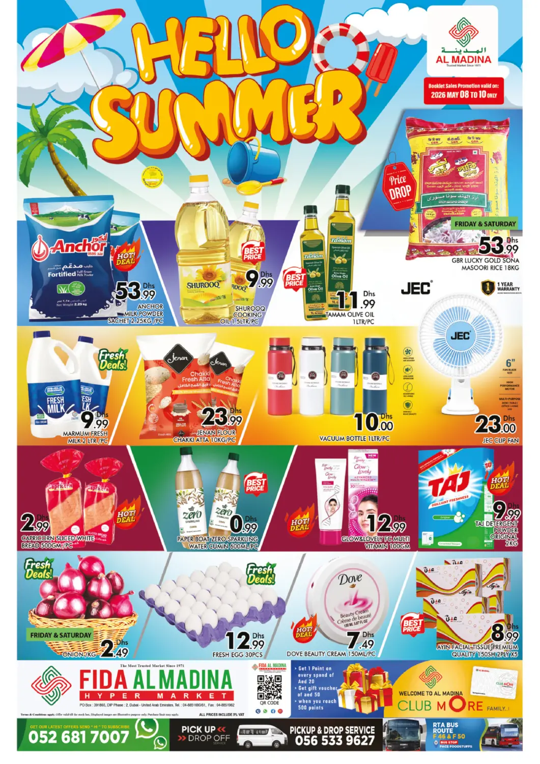 UAE - Dubai AL MADINA (Dubai) offers in D4D Online. Fida Al Madina -DIP 2. . Till 10th May