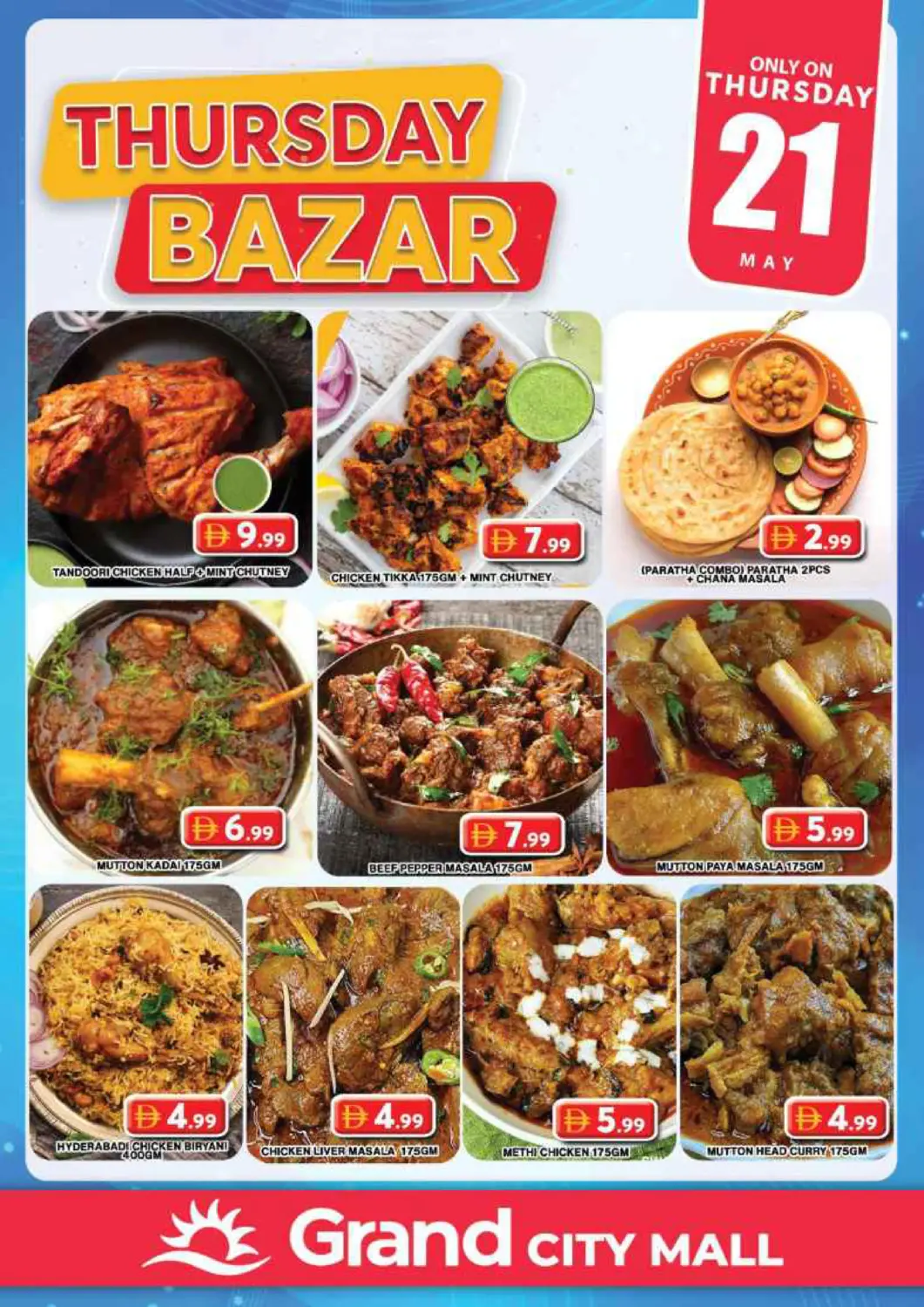 UAE - Dubai Grand Hyper Market offers in D4D Online. Grand City Mall,Dubai. . Only On 21st May