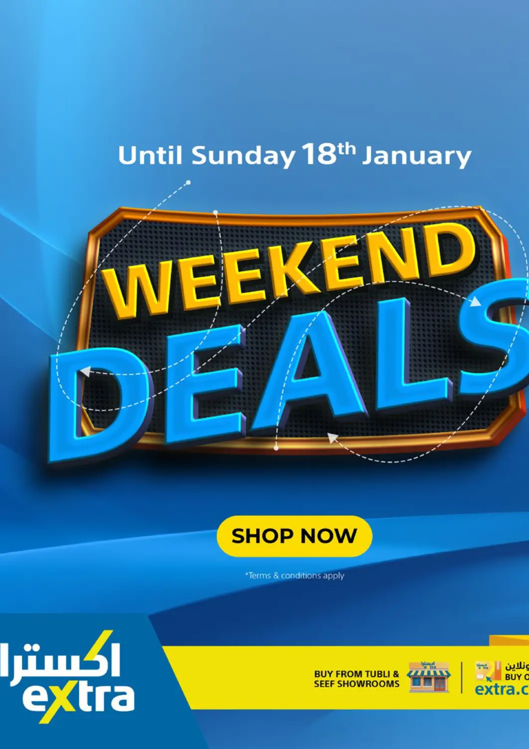 Bahrain eXtra offers in D4D Online. Weekend Deals. . Till 18th January