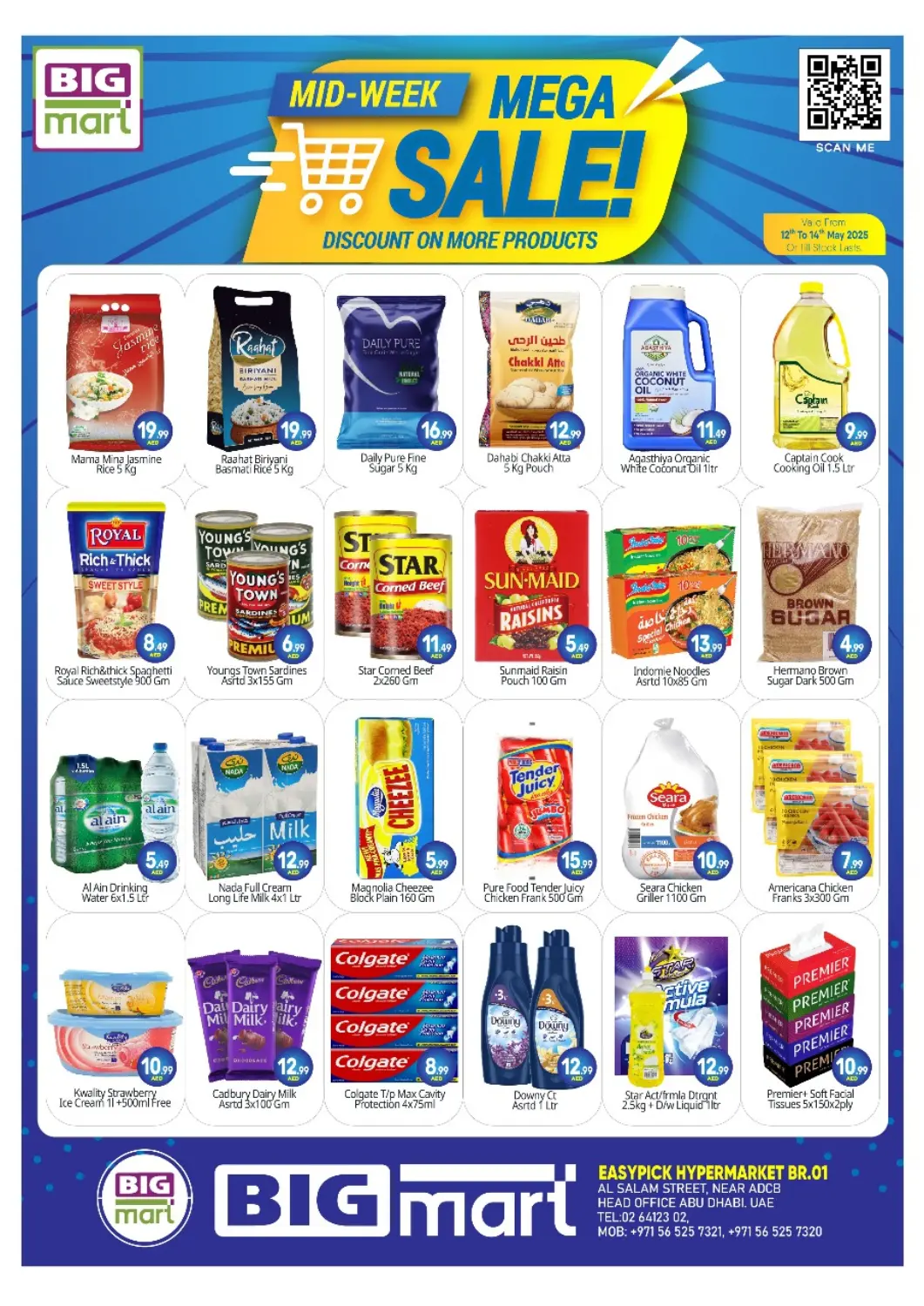 UAE - Dubai BIGmart offers in D4D Online. Al Salam Street, Abu Dhabi. . Till 14th May