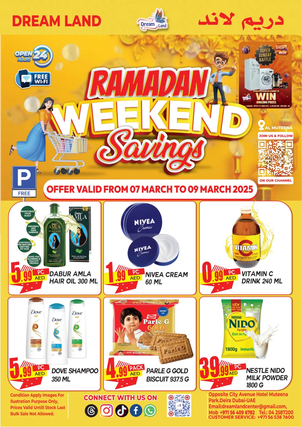 UAE - Dubai Dream Land offers in D4D Online. Muteena, Deira. . Till 9th March
