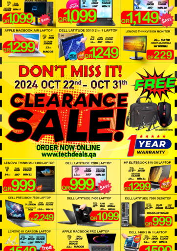 Clearance Sale!