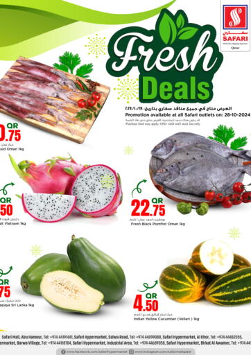 Qatar - Al Daayen Safari Hypermarket offers in D4D Online. Fresh Deals. . Only On 28th October