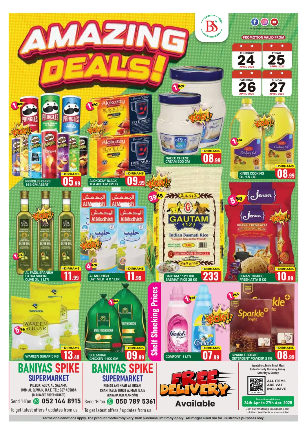 UAE - Abu Dhabi Baniyas Spike  offers in D4D Online. Umm Al Quwain | Ajman. . Till 27th April