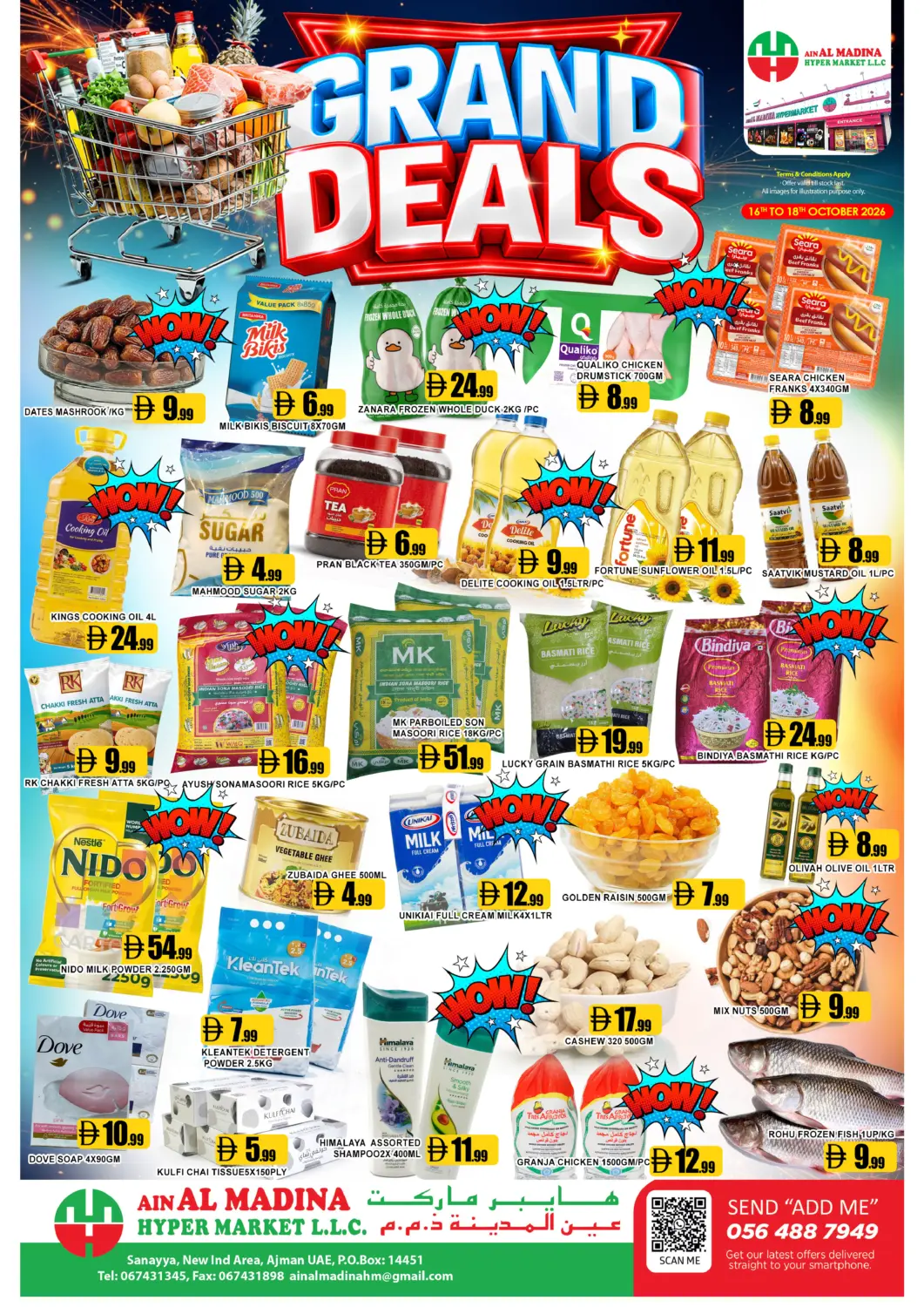 Bahrain Ain Al Madina Hypermarket offers in D4D Online. Grand Deals. . Till 18th October