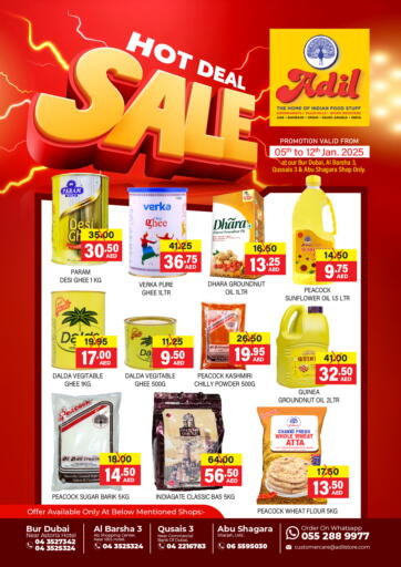 UAE - Sharjah / Ajman Adil Supermarket offers in D4D Online. Hot Deal Sale. . Till 12th January