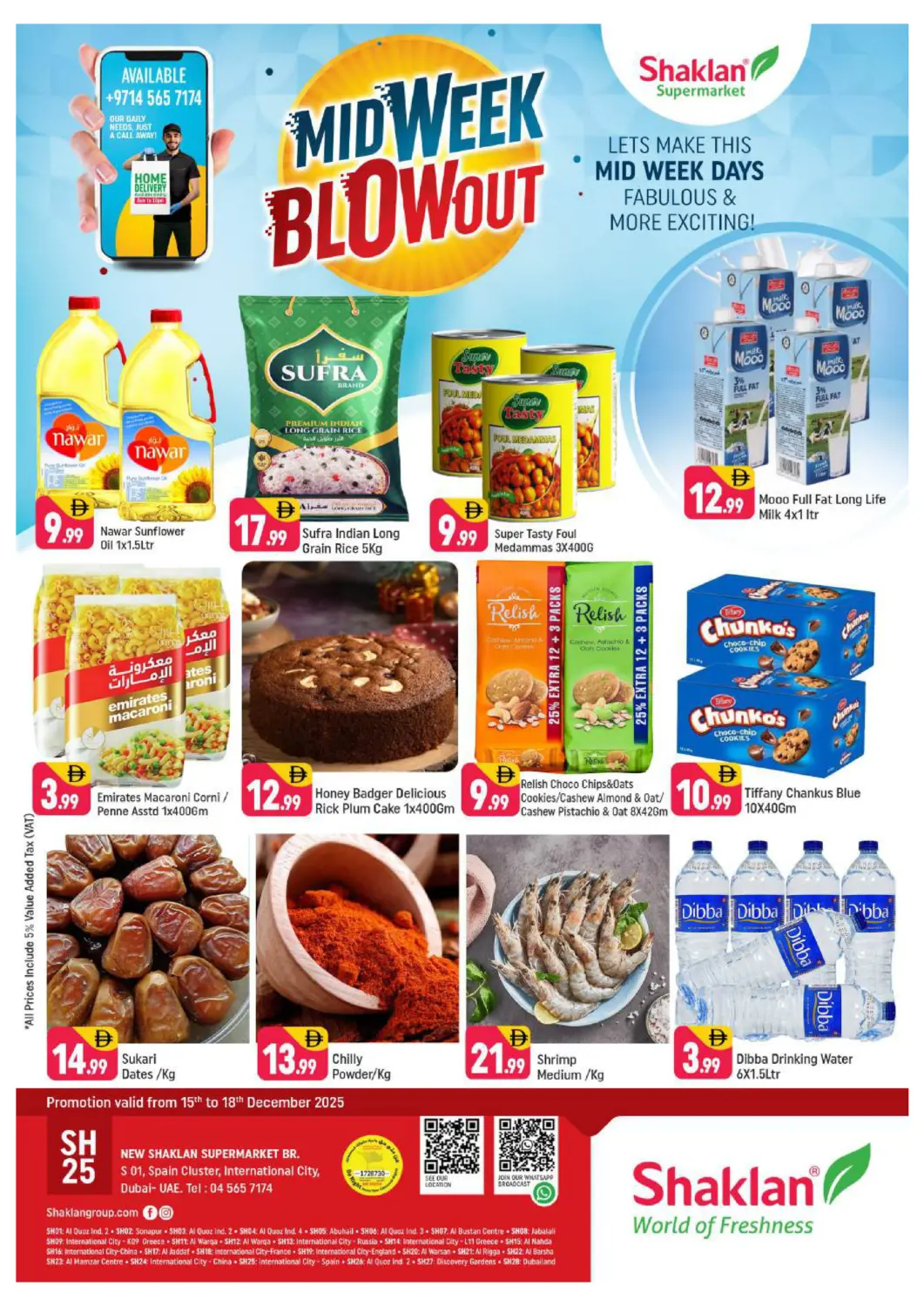 UAE - Dubai Shaklan  offers in D4D Online. S 01, Spain Cluster, IC. . Till 18th December