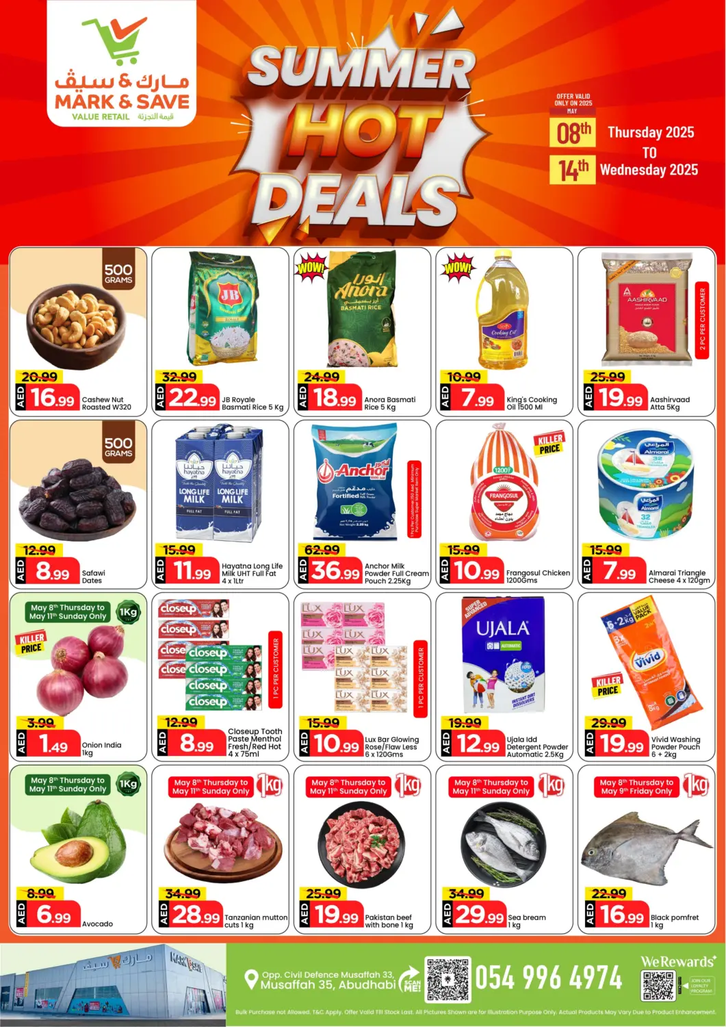UAE - Abu Dhabi Mark & Save offers in D4D Online. Mussafah 35 - Abu Dhabi. . Till 14th May