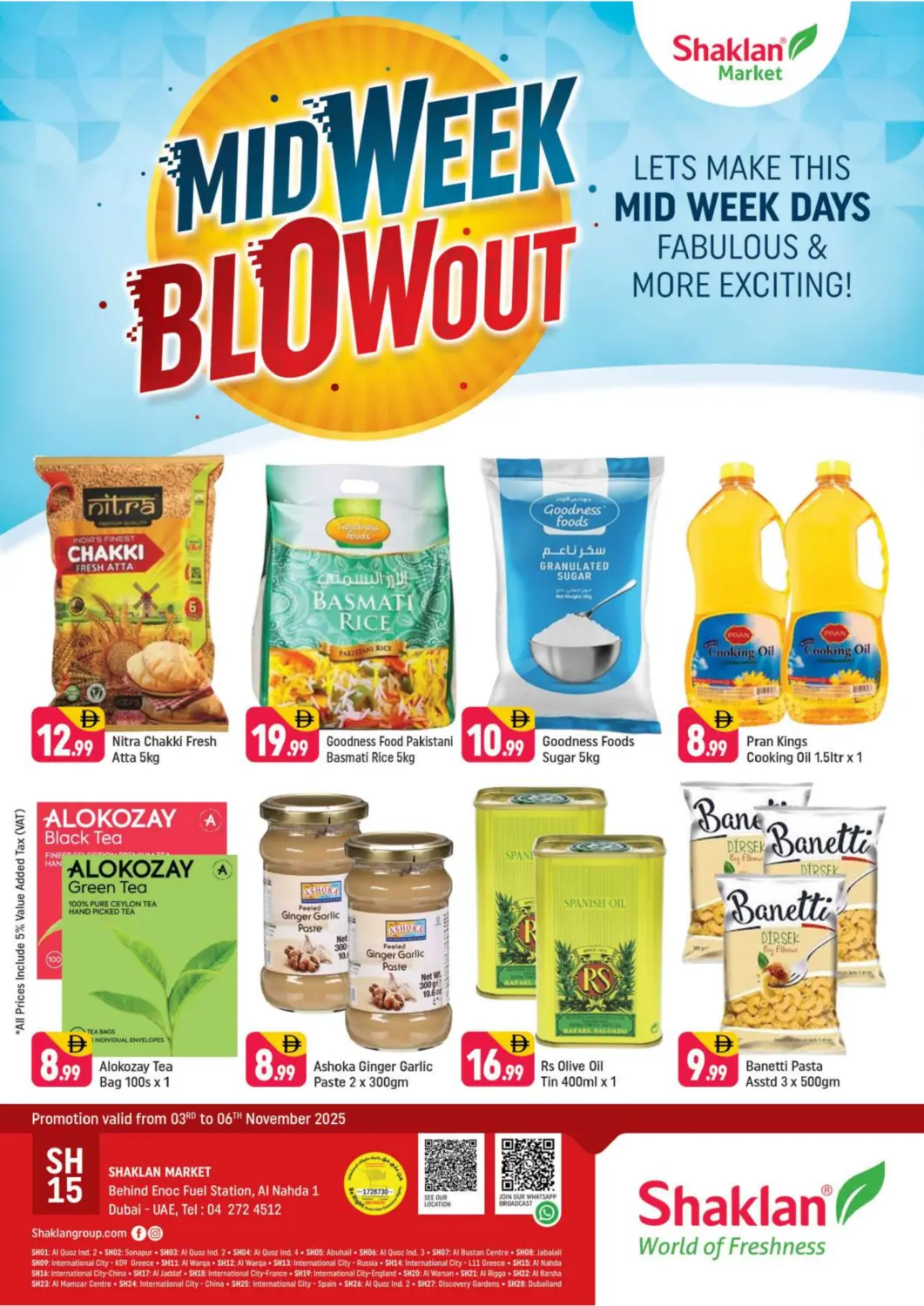 UAE - Dubai Shaklan  offers in D4D Online. Al Nahda 1 , Dubai. . Till 6th November