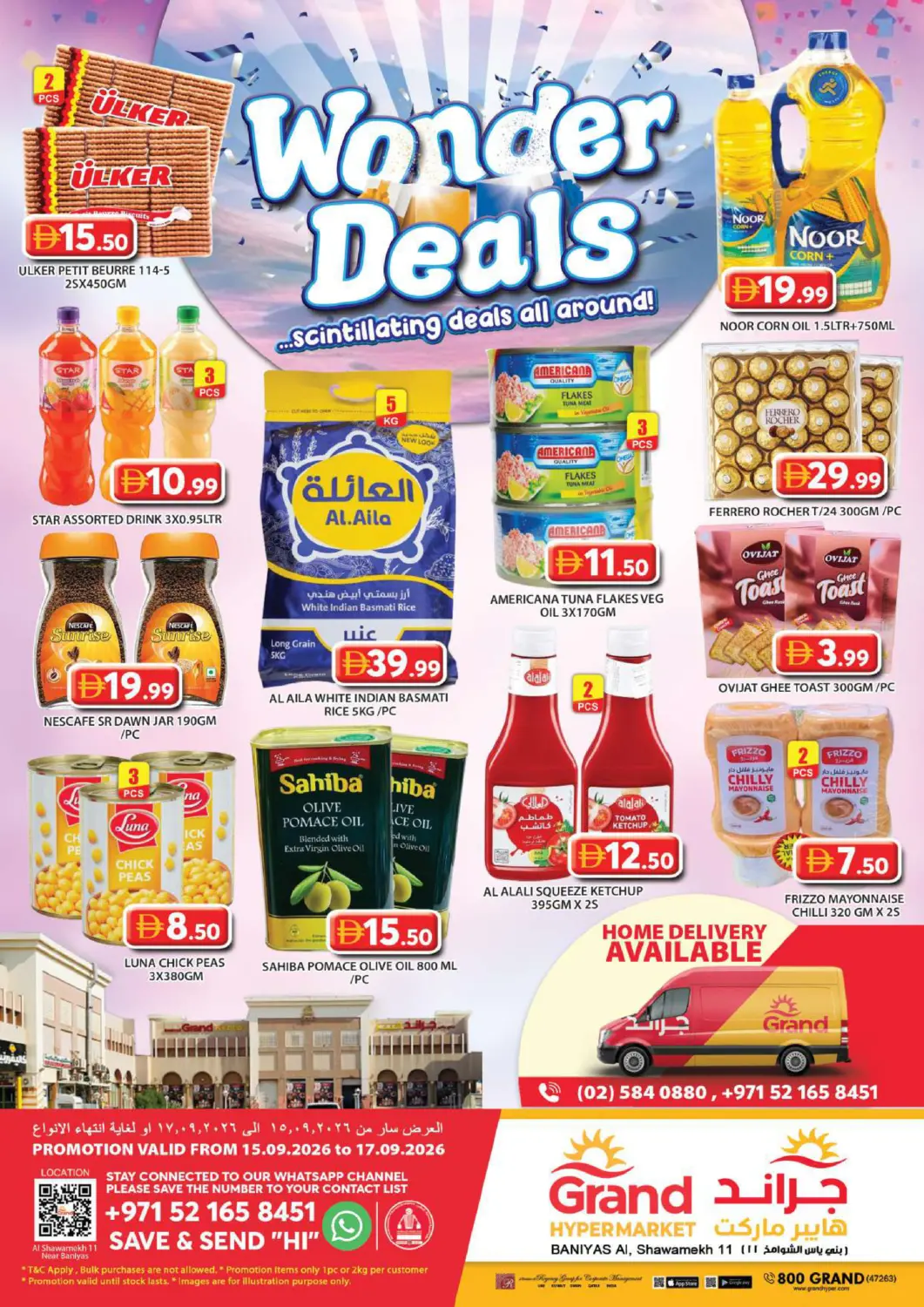 UAE - Abu Dhabi Grand Hyper Market offers in D4D Online. Baniyas - Abudhabi. . Till 17th September
