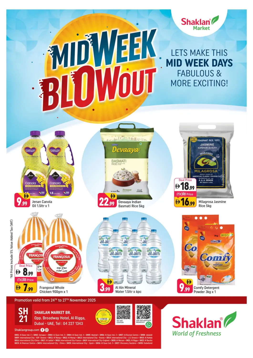 UAE - Dubai Shaklan  offers in D4D Online. Al Rigga - Dubai. . Till 27th November