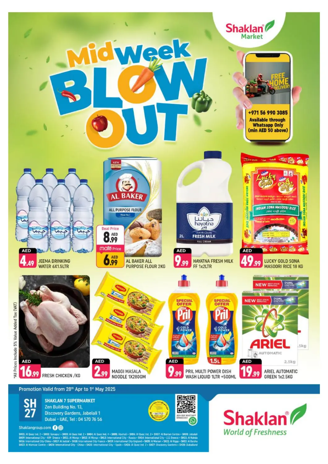 UAE - Dubai Shaklan  offers in D4D Online. Zen 4, 13 - Jebel Ali Village. . Till 1st May