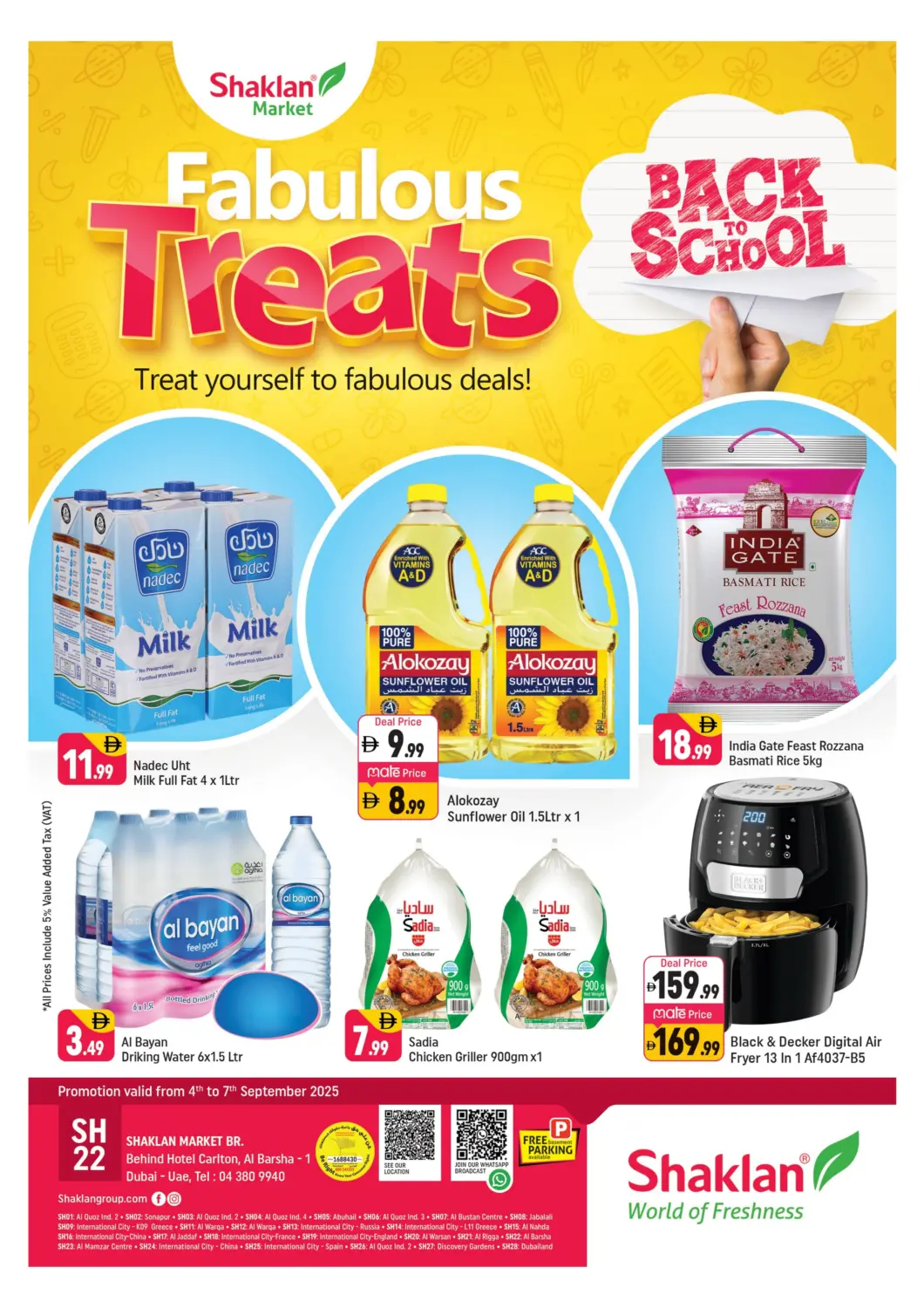 UAE - Dubai Shaklan  offers in D4D Online. Al Barsha 1, Dubai.. . Till 7th September