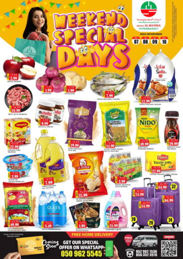 UAE - Sharjah / Ajman Meena Al Madina Hypermarket  offers in D4D Online. Weekend Special Days. . Till 10th November