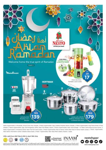UAE - Dubai Nesto Hypermarket offers in D4D Online. Ahlan Ramadan. . Till 18th April