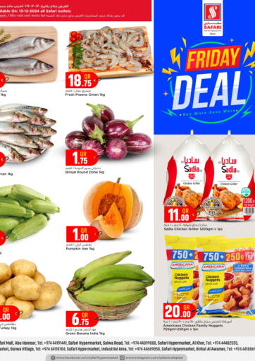 Qatar - Doha Safari Hypermarket offers in D4D Online. Friday Deal. . Only On 13th  December