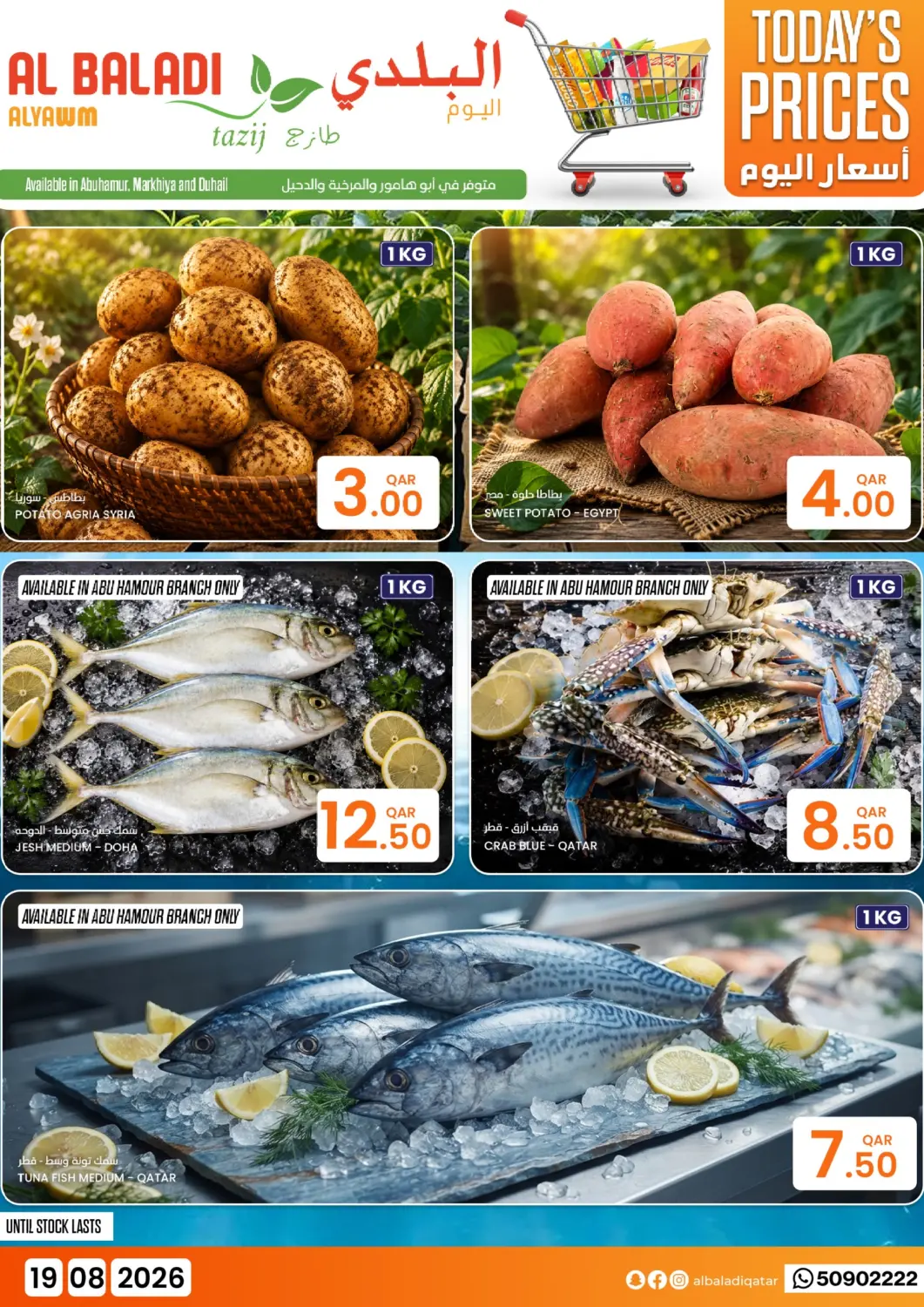 Qatar - Al Daayen Al Baladi Al Yawm offers in D4D Online. Today's Prices. . Only On 19th August