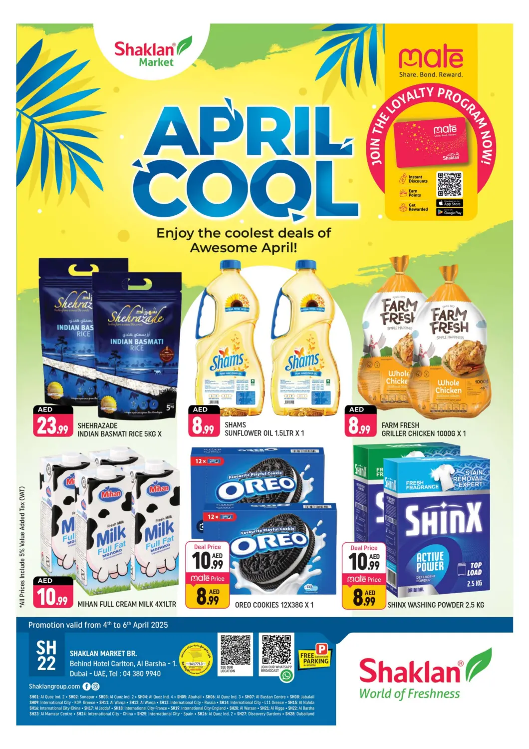 UAE - Dubai Shaklan  offers in D4D Online. Al Barsha 1 - Dubai. . Till 6th April