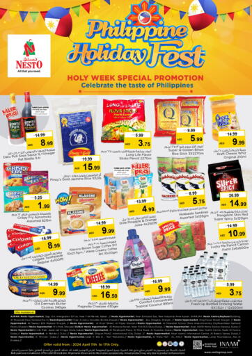 UAE - Ras al Khaimah Nesto Hypermarket offers in D4D Online. Philippine Holiday Fest. . Till 17th April