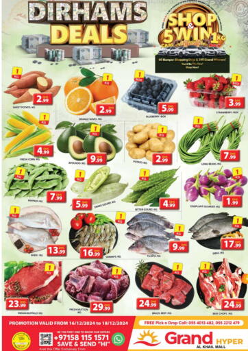 UAE - Sharjah / Ajman Grand Hyper Market offers in D4D Online. Al Khail Mall, Dubai. . Till 18th December