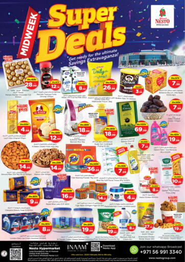 UAE - Ras al Khaimah Nesto Hypermarket offers in D4D Online. Lamp Roundabout, Ras Al Khaima - RAK. . Till 5th February