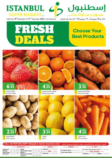 UAE - Ras al Khaimah Istanbul Supermarket offers in D4D Online. Fresh Deals. . Till 11th December