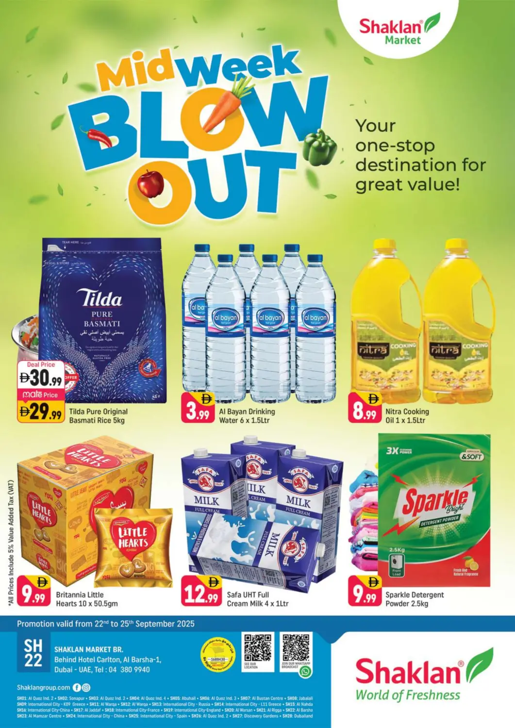 UAE - Dubai Shaklan  offers in D4D Online. Al Barsha 1, Dubai.. . Till 25th September