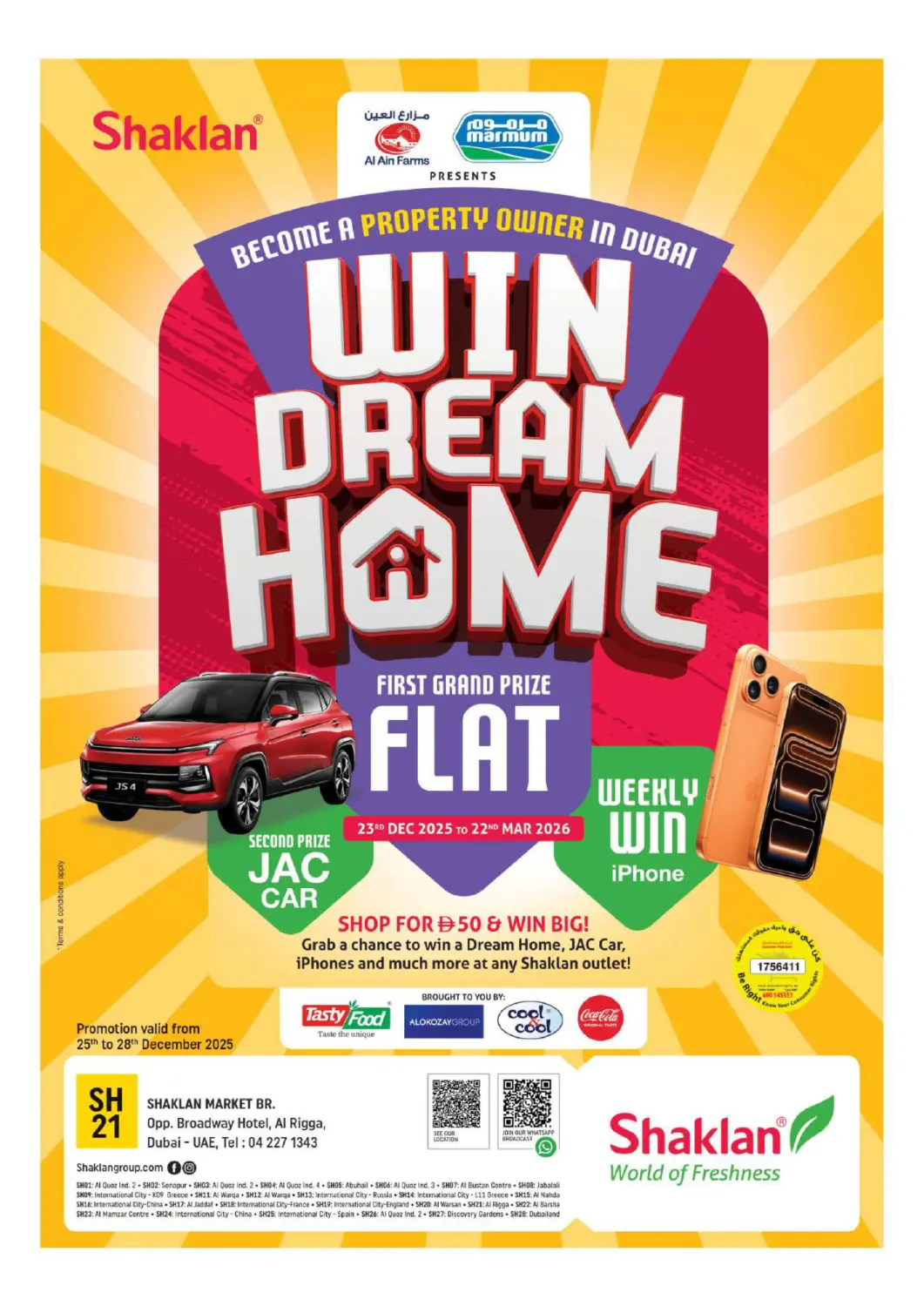 UAE - Dubai Shaklan  offers in D4D Online. Al Rigga,Dubai. . Till 28th December