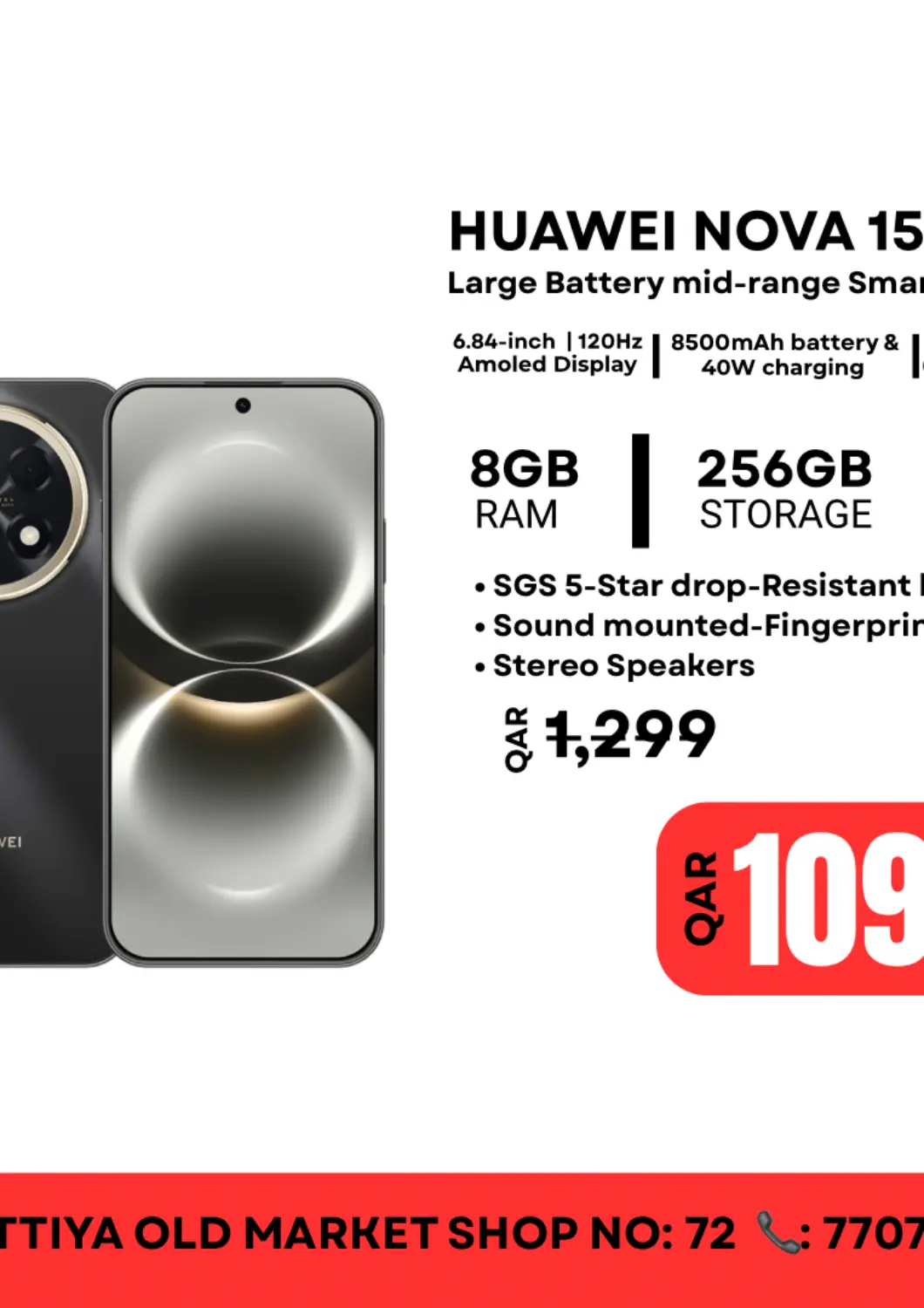 Qatar - Al Khor Al Raihan Mobile offers in D4D Online. Nubia/Realme/Huwei. . Till 30th September