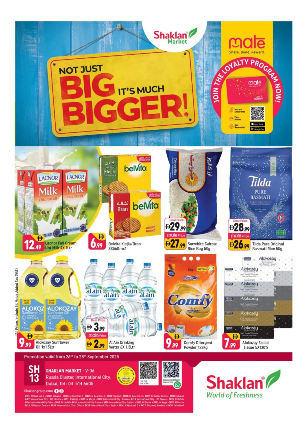 UAE - Dubai Shaklan  offers in D4D Online. V -06 Russia Cluster, IC, Dubai. . Till 28th September