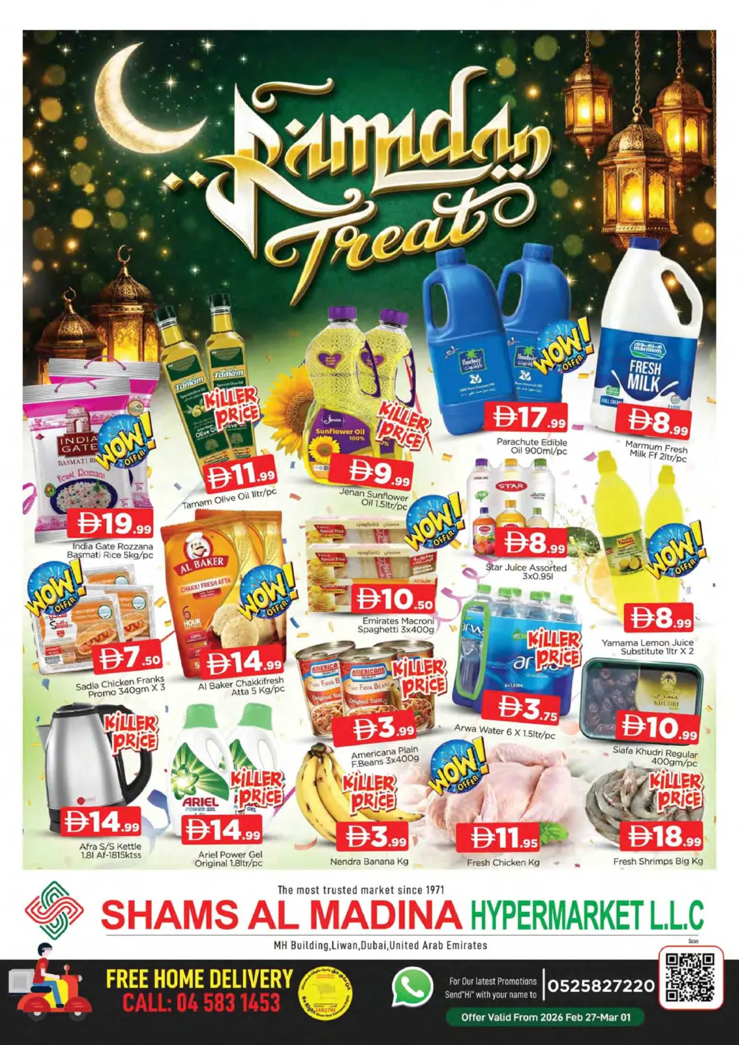 UAE - Dubai AL MADINA (Dubai) offers in D4D Online. AL MADINA - Liwan. . Till 1st March