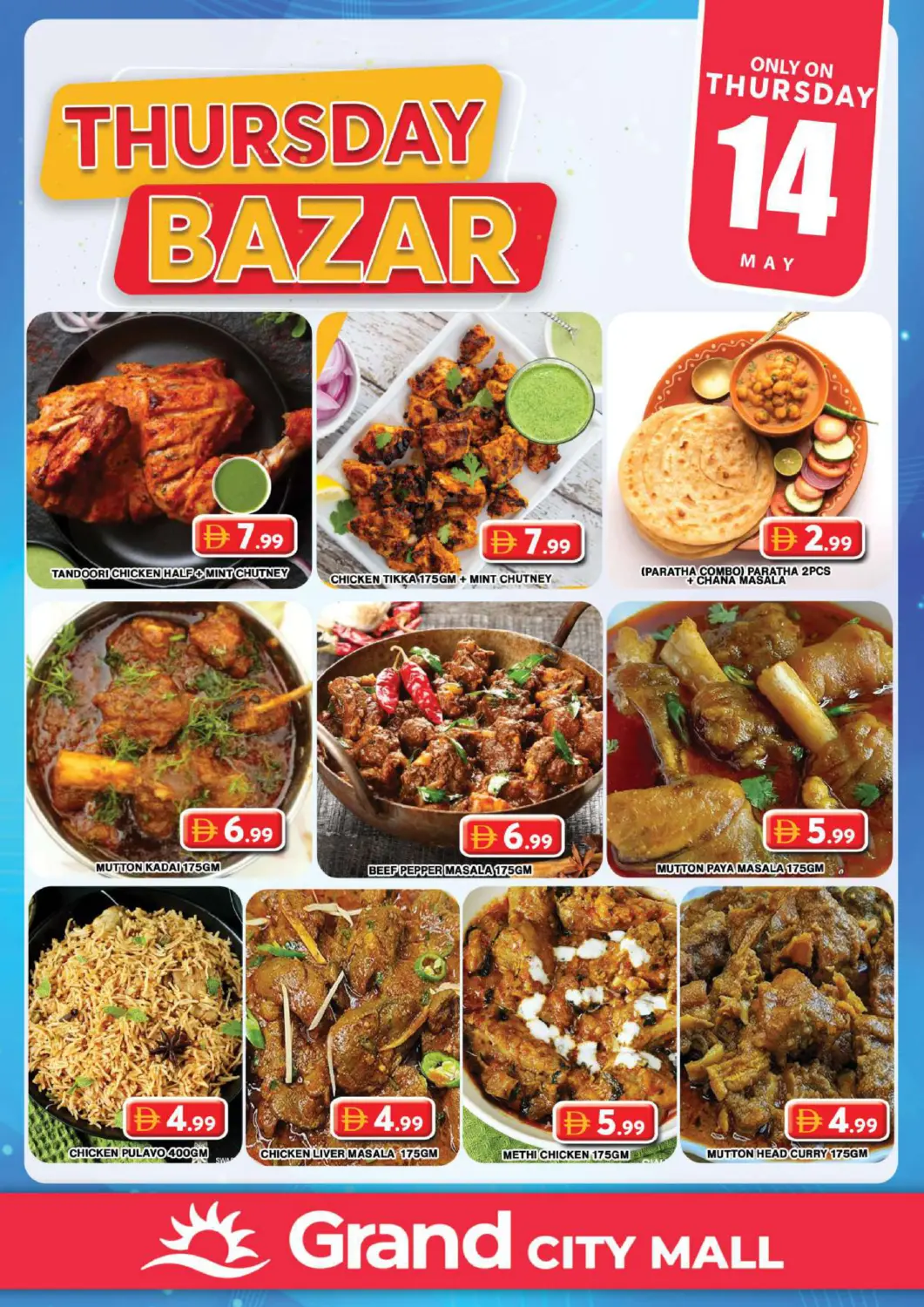UAE - Dubai Grand Hyper Market offers in D4D Online. Grand City Mall - Dubai. . Only On 14th May