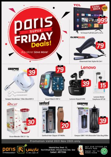 Qatar - Al Wakra Paris Hypermarket offers in D4D Online. Friday Deals. . Only On 26th November
