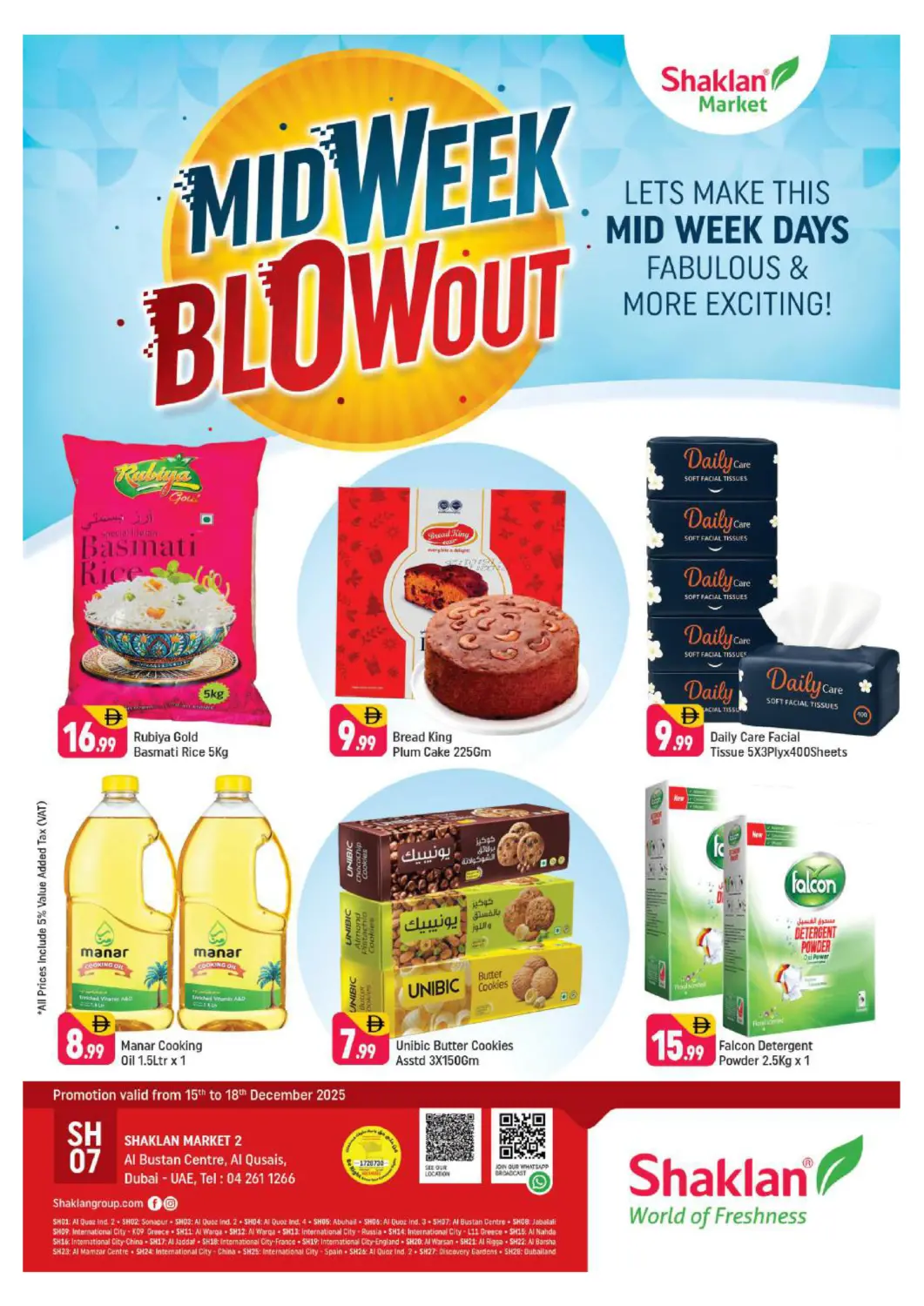 UAE - Dubai Shaklan  offers in D4D Online. Al Bustan center, Al Quasis - Dubai. . Till 18th December