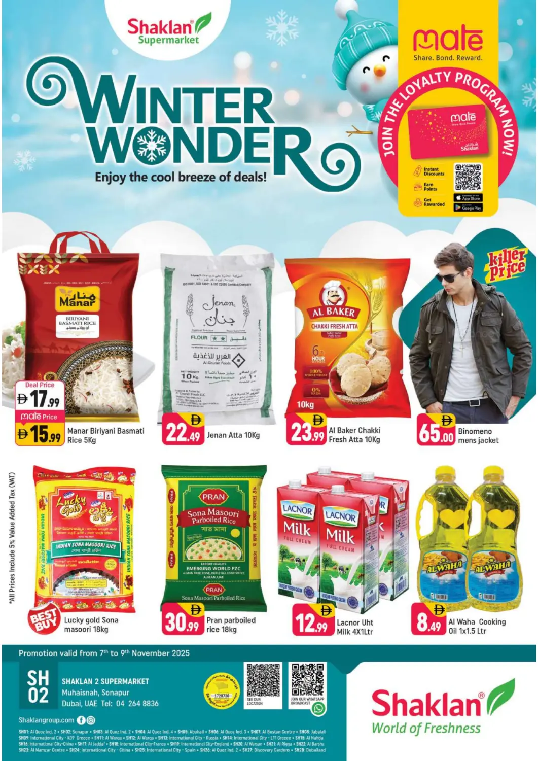 UAE - Dubai Shaklan  offers in D4D Online. Muhaisinah 2 Sonapur. . Till 9th November