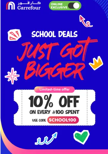 School Deals Just Got Bigger- Online Exclusive