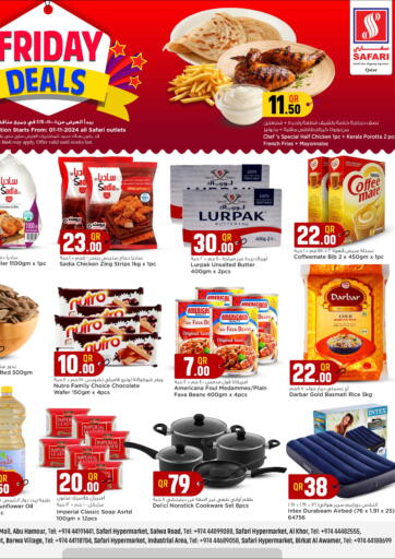 Qatar - Doha Safari Hypermarket offers in D4D Online. Friday Deals. . Only On 1st November