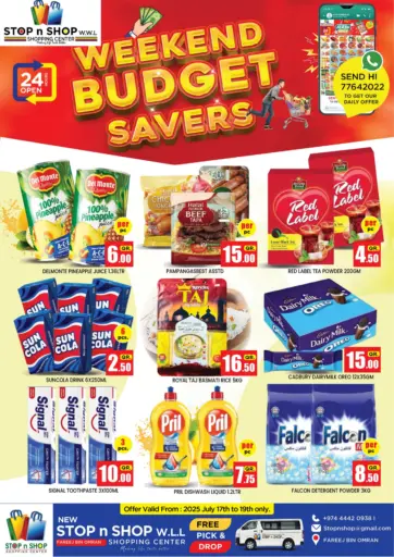 New Stop n Shop @Fereej Bin Omran - Weekend Budget Savers in Qatar Offers - Qatar Weekend Budget Savers