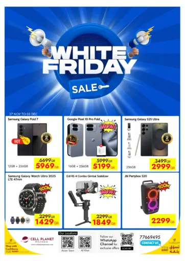 WHITE FRIDAY SALE
