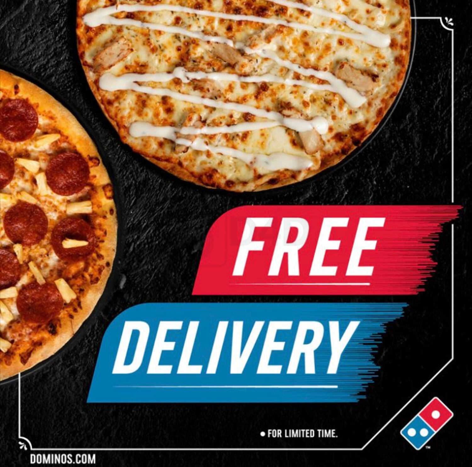 Domino S Pizza Delivery 10am 9 30pm In Saudi Arabia Offers Saudi Arabia Free Delivery